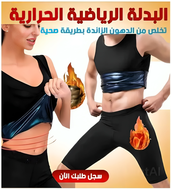 Sweat maker Gilet Sauna قميص التخسيس الحراري للرّجال و النّساء بجودة عالية و أداء احترافي